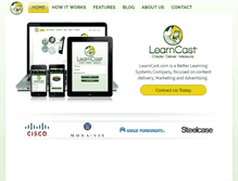 Tablet Screenshot of learncast.com